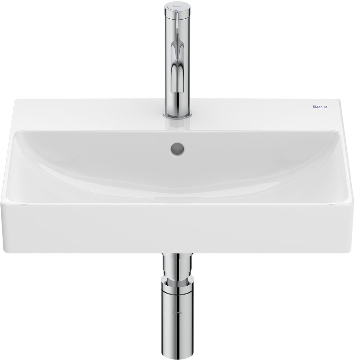 Roca Ona umywalka 50x36 cm prostokątna ścienna biała A32768E000 - Wysyłka w 24h