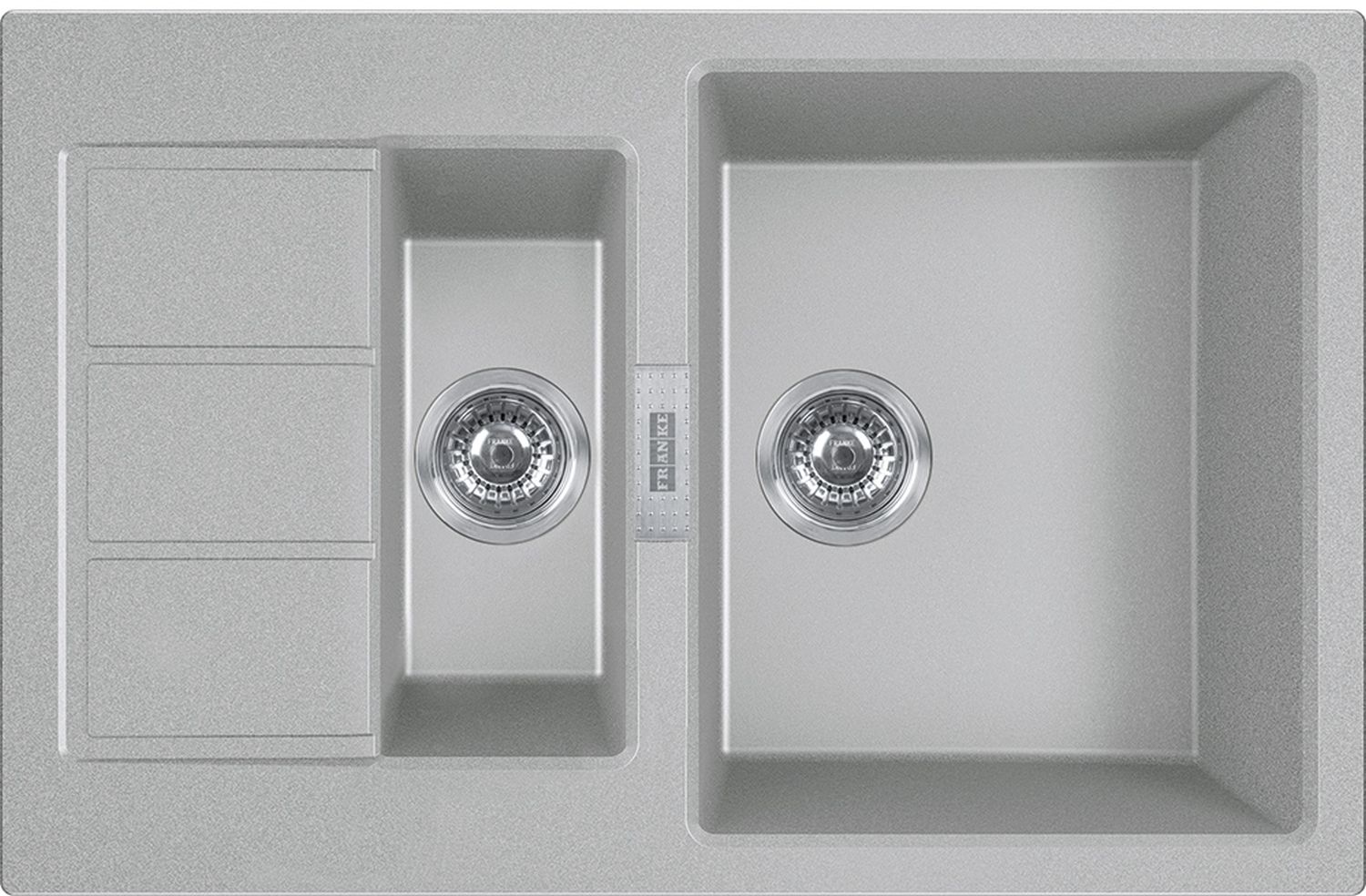 Franke Sirius 2.0 S2D 651-78 zlewozmywak 78x50 cm z Tectonite kamienny szary 143.0618.684 - Wysyłka w 24h