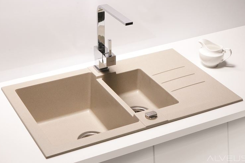 Alveus Rock 70 zlewozmywak 78x48 cm 1.5-komorowy piasek 1217022