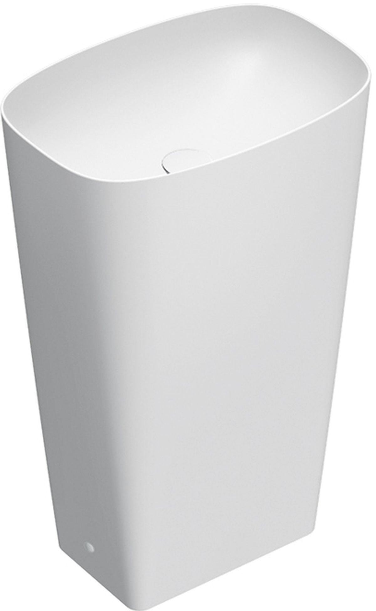 Catalano Green umywalka 55x38 cm owalna wolnostojąca biała 0428551021