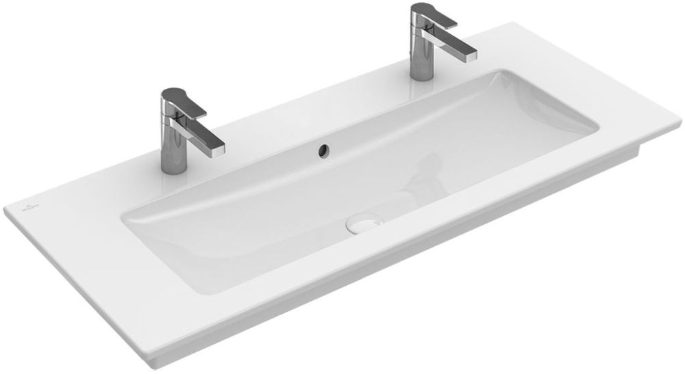 Villeroy & Boch Venticello umywalka 120x50 cm prostokątna Weiss Alpin 4104CK01