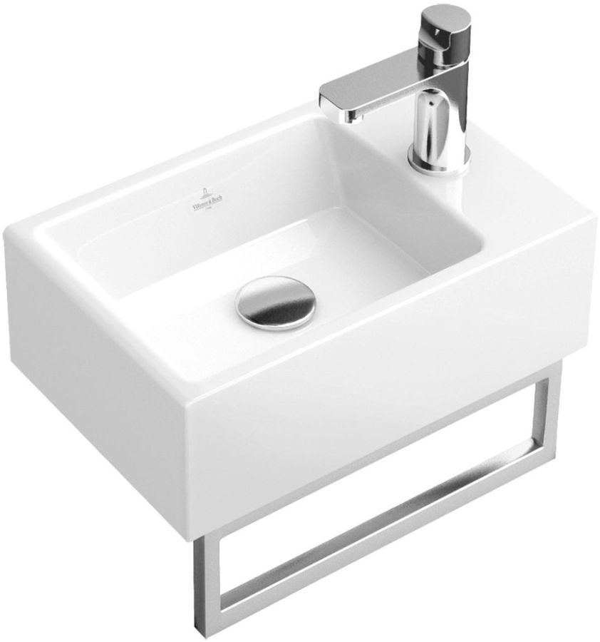 Villeroy & Boch Memento reling do umywalki stal polerowana 874934D7