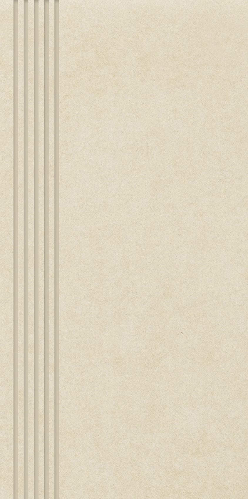 Paradyż Intero stopnica 29,8x59,8 cm prosta nacinana beżowy mat