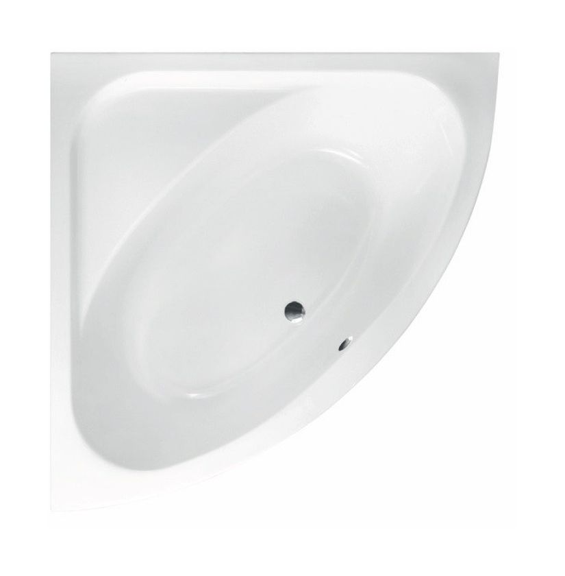 Besco Luksja wanna narożna 148,5x148,5 cm lewa biała #WAL-150-NS