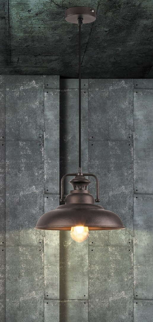 Rabalux Kyle lampa wisząca 1x60 W brązowa 2930