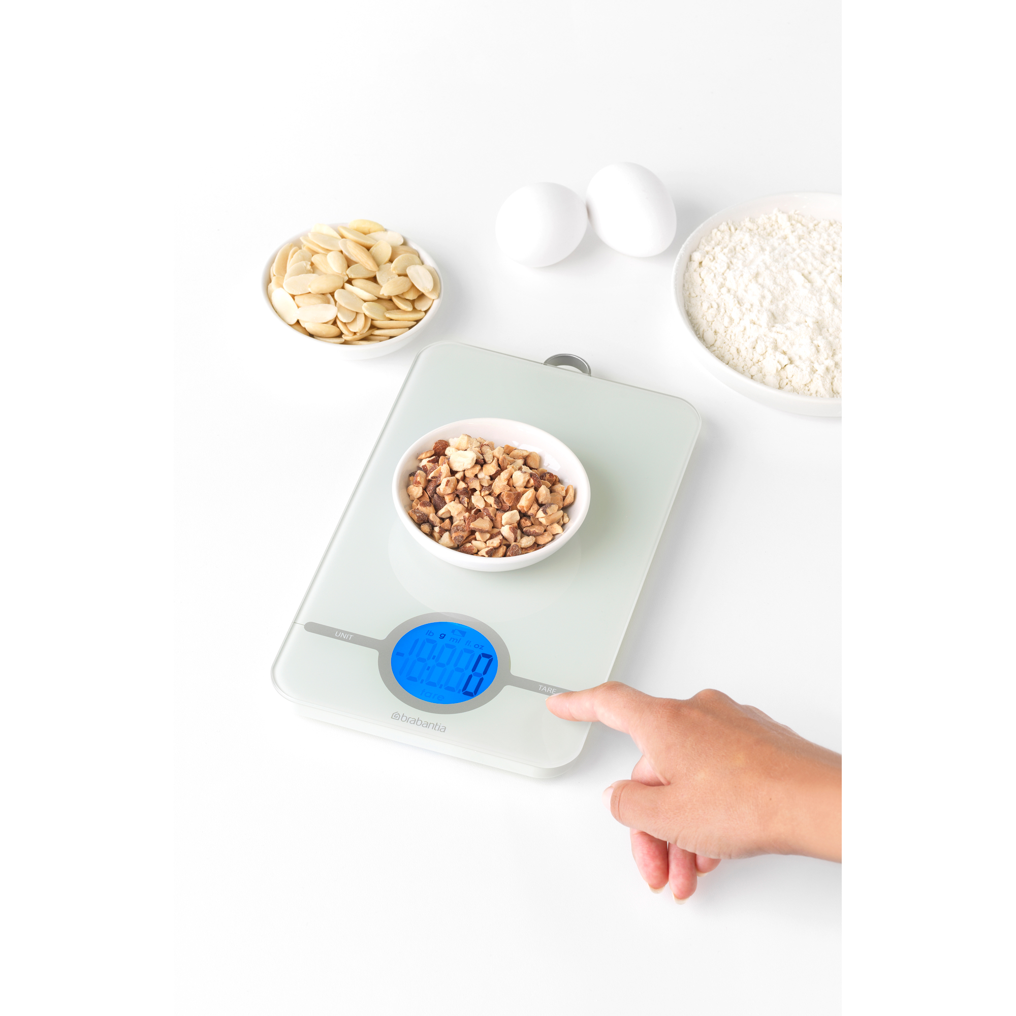 Brabantia Tasty+ waga kuchenna cyfrowa light grey 122668