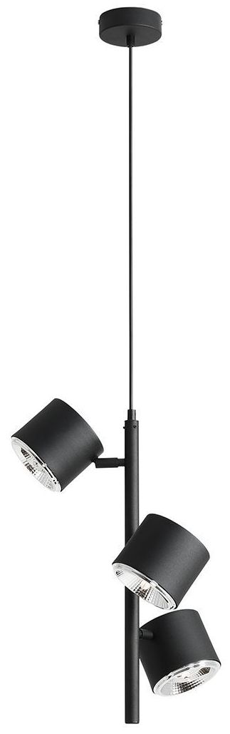 Aldex Bot 3 lampa wisząca 3x35W czarna 1047E