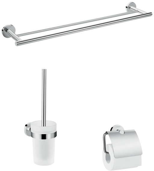 Hansgrohe Logis Universal zestaw akcesoriów łazienkowych chrom 41727000
