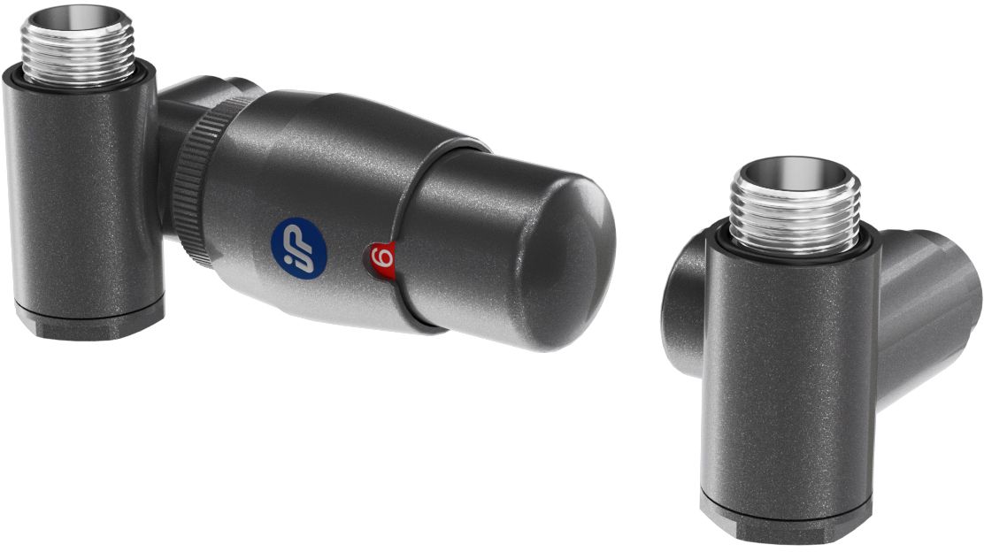 Instal Projekt Z16 zestaw termostatyczny z trójnikiem lewy grafit 605100004VTC12