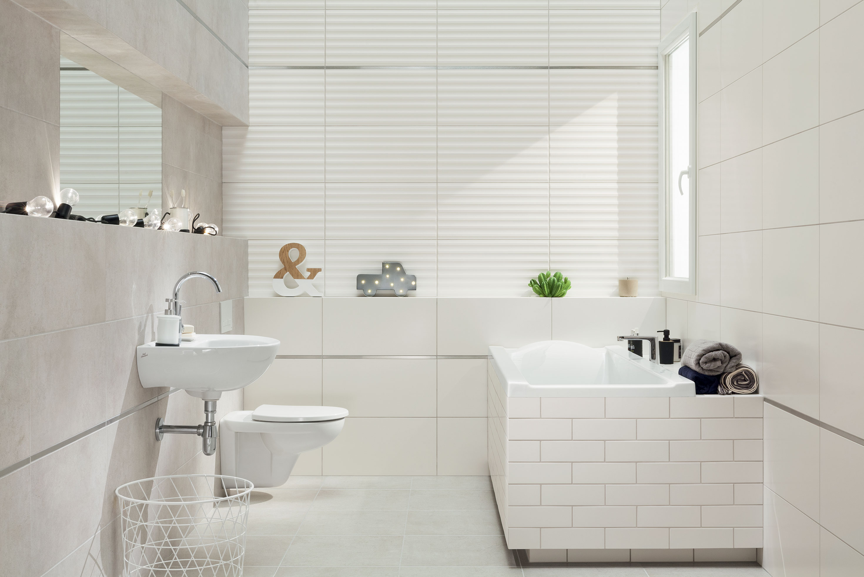 Domino Burano lines STR płytka ścienna 30,8x60,8 cm