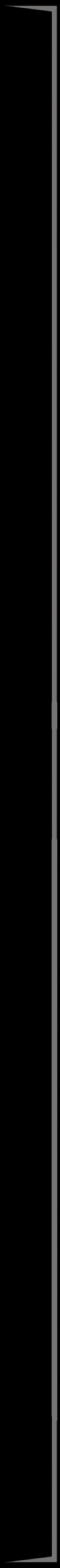 Paradyż listwa ścienna 2,3x59,5 cm uniwersalna szklana czarna