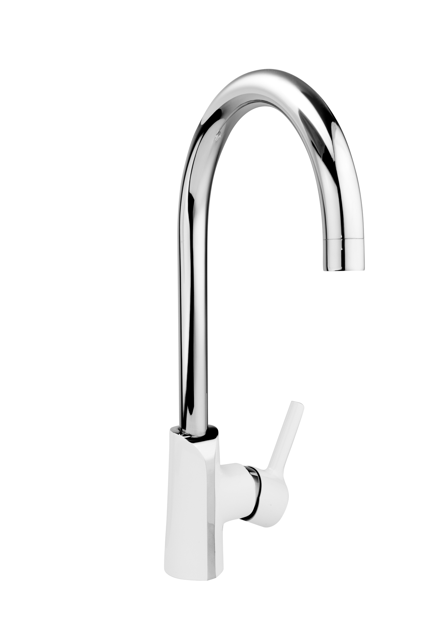 KFA Armatura Angelit bateria kuchenna stojąca biały/chrom 6713-915-40