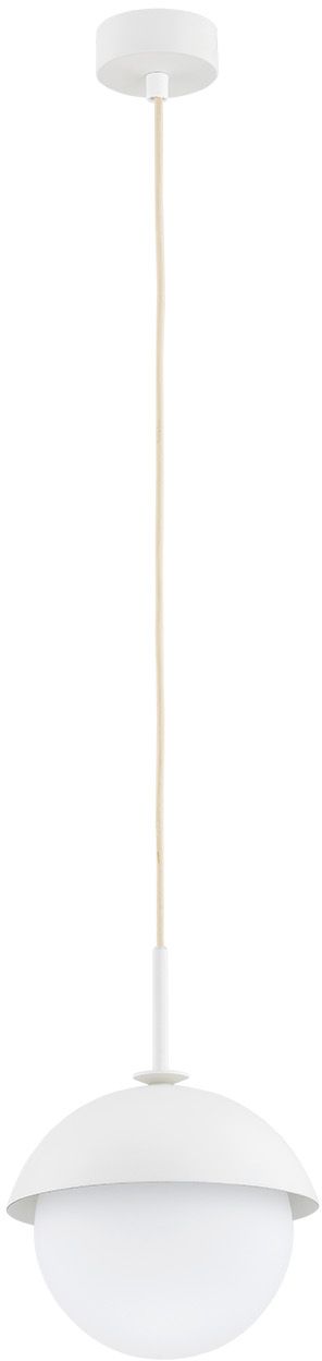Argon Cappello lampa wisząca 1x15W opal mat/biały 8294