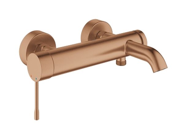 Grohe Essence bateria wannowo-prysznicowa ścienna brushed warm sunset 33624DL1 - Wysyłka w 24h