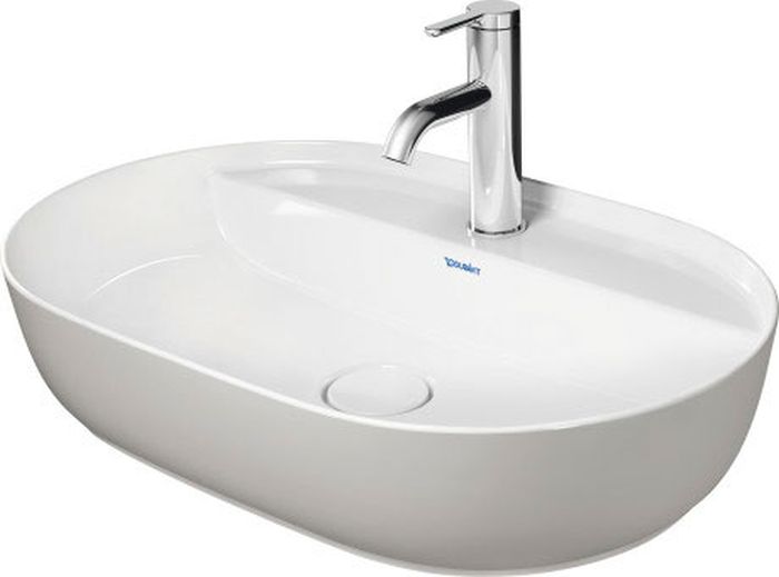 Duravit Luv umywalka 60x40 cm owalna nablatowa biała-szary 0380602300