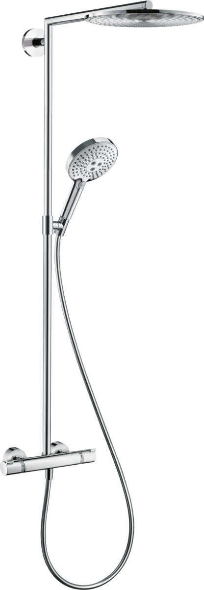 Hansgrohe Raindance Select S Showerpipe zestaw prysznicowy ścienny termostatyczny chrom 27114000