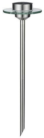 Paulmann Solar Ufo lampa gruntowa 1x0,2W LED stal/przezroczysty 93764