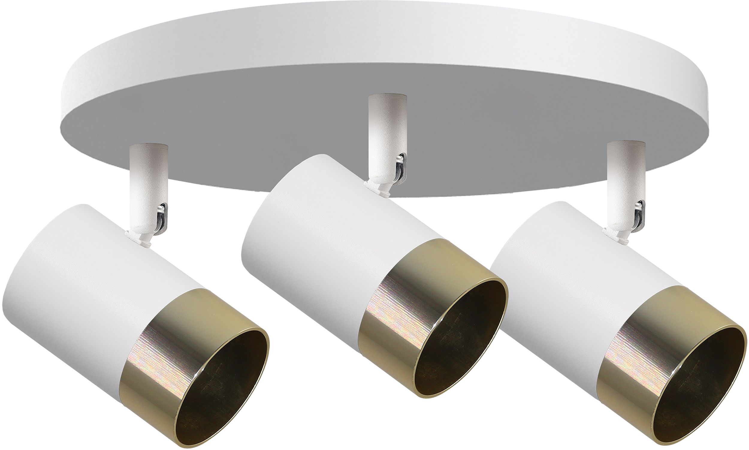 Candellux Tobi lampa podsufitowa 3x15 W biała 98-27474