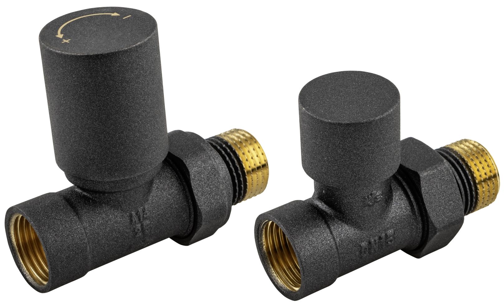 KFA Armatura zestaw przyłączeniowy czarny 758-030-61-BL