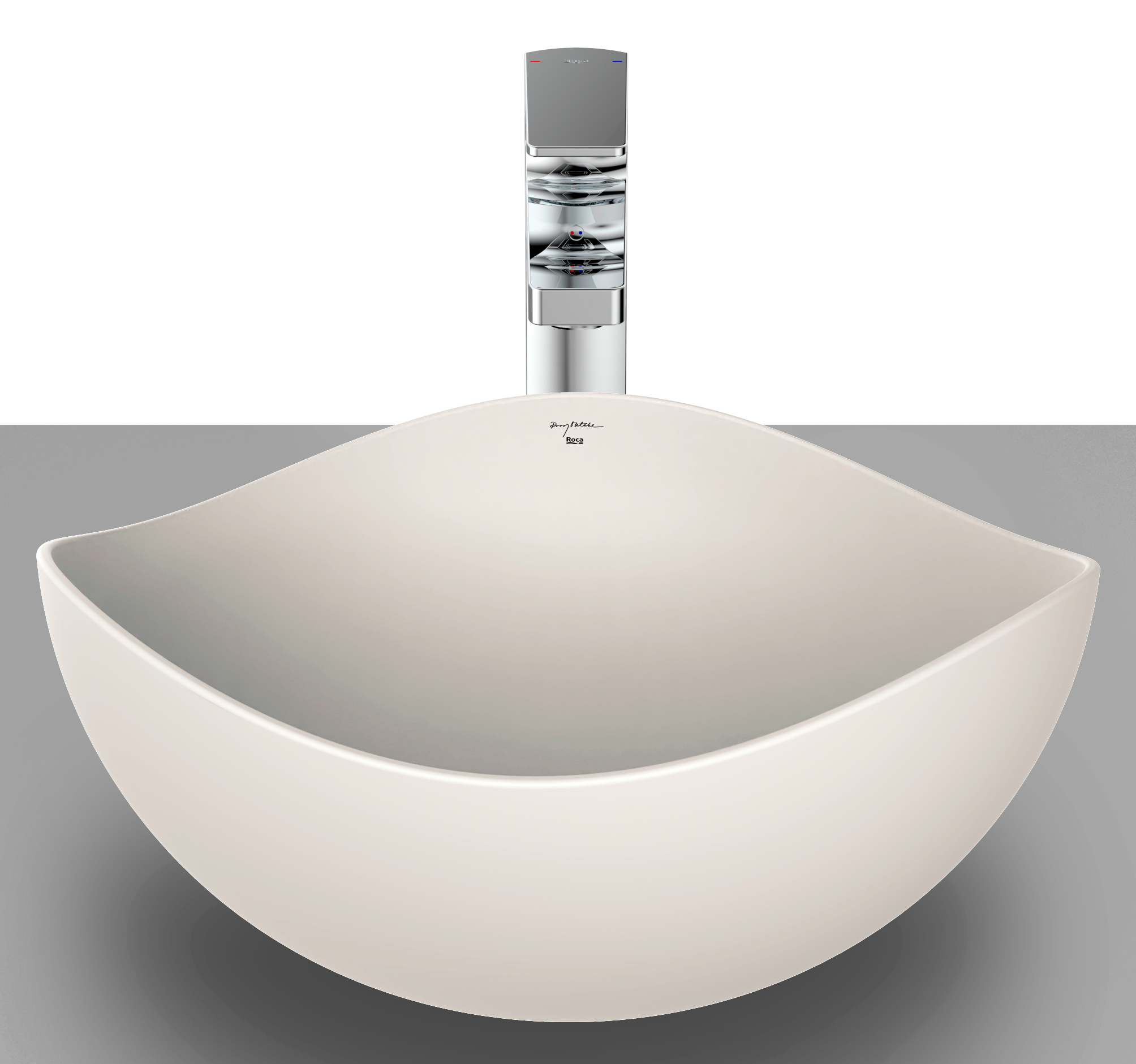 Roca Ohtake umywalka 38x38 cm nablatowa A327A15650