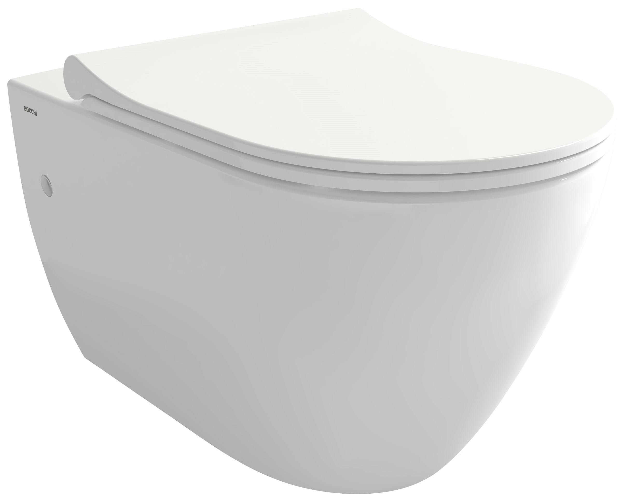 Bocchi Venezia miska WC wisząca bez kołnierza Clean Plus+ biały połysk 1295-001-0129 - Wysyłka w 24h