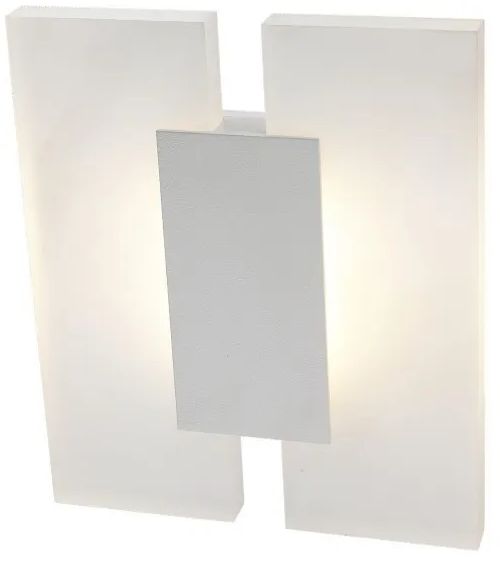 Italux Jacob kinkiet 1x6 W biały piaskowany MB1070S