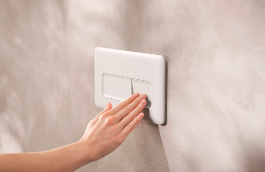 Hansgrohe iFrame Original Q przycisk spłukujący do WC biały 66001700 - Wysyłka w 24h