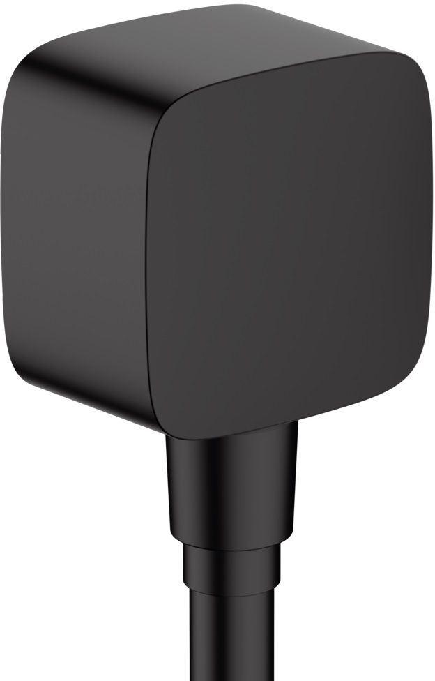 Hansgrohe Fixfit przyłącze kątowe z zaworem zwrotnym czarny mat 26457670 - Wysyłka w 24h