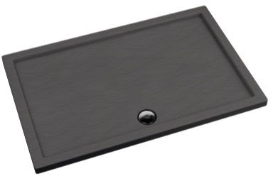 Schedpol Caspar brodzik prostokątny 100x80 cm grey stone 3.266/S/ST - Wysyłka w 24h