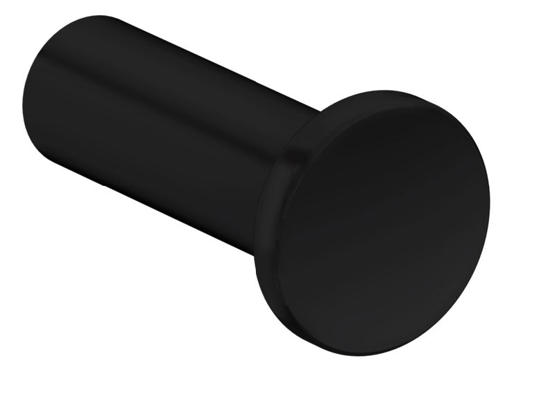 Axor Universal Circular wieszak na ręcznik ścienny czarny mat 42811670