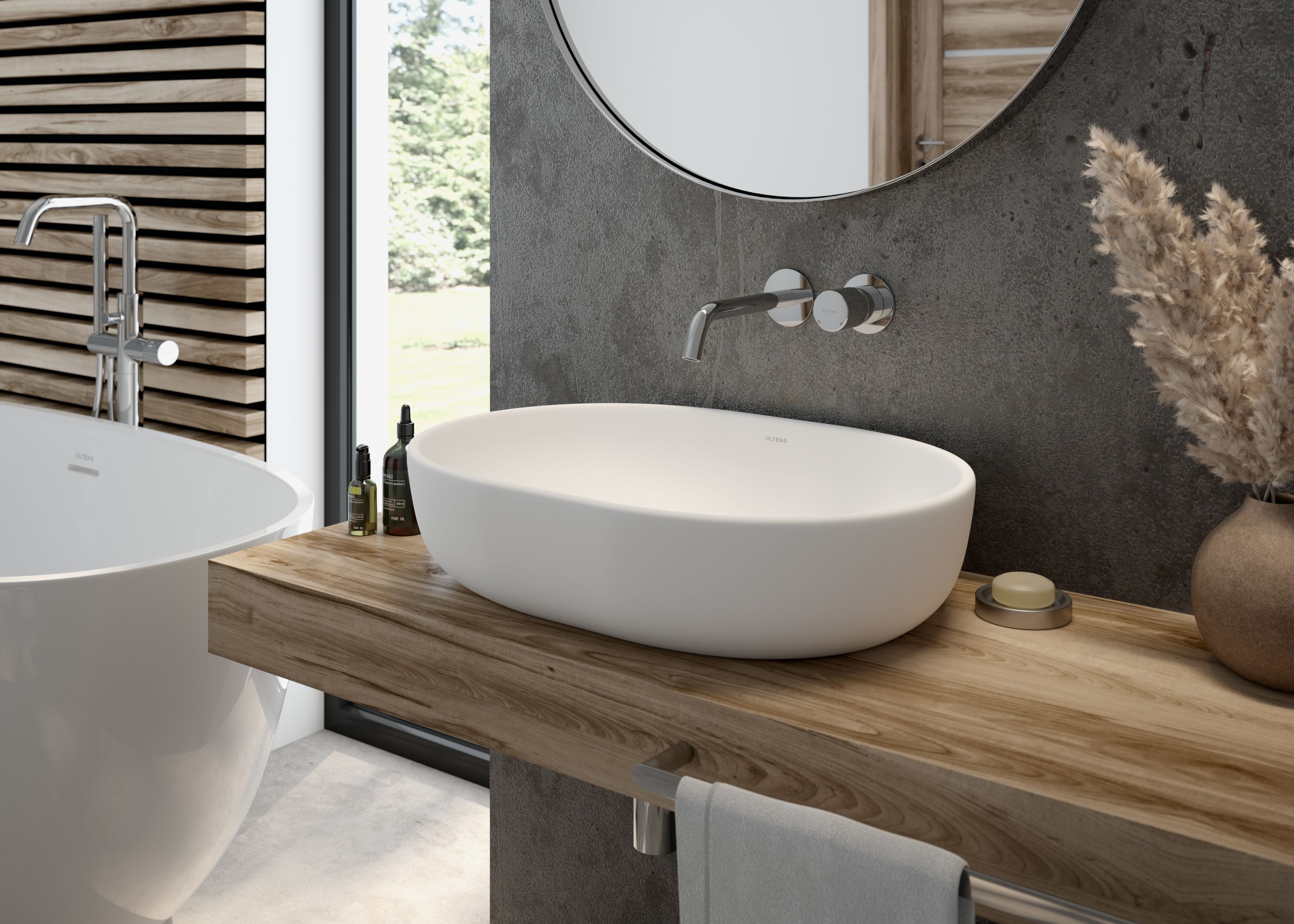 Oltens Hamnes bateria umywalkowa podtynkowa chrom 32105100 - Wysyłka w 24h