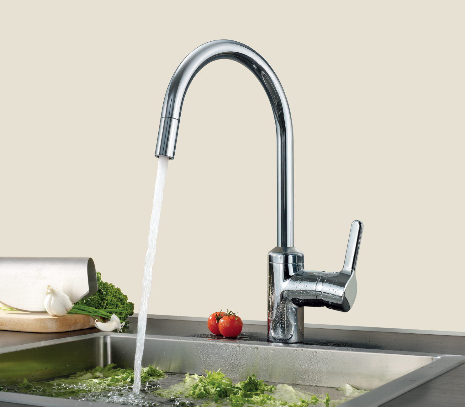 Kludi Bingo Star bateria kuchenna stojąca/podokienna chrom 428570578