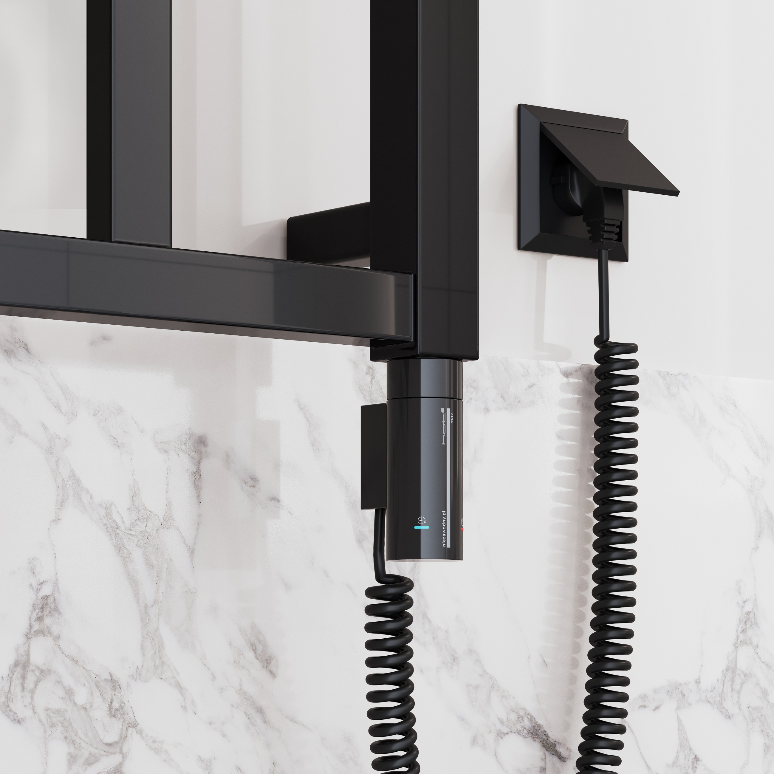 Instal Projekt Hot2 grzałka elektryczna 300 W czarna HOTS-03C2 - Wysyłka w 24h