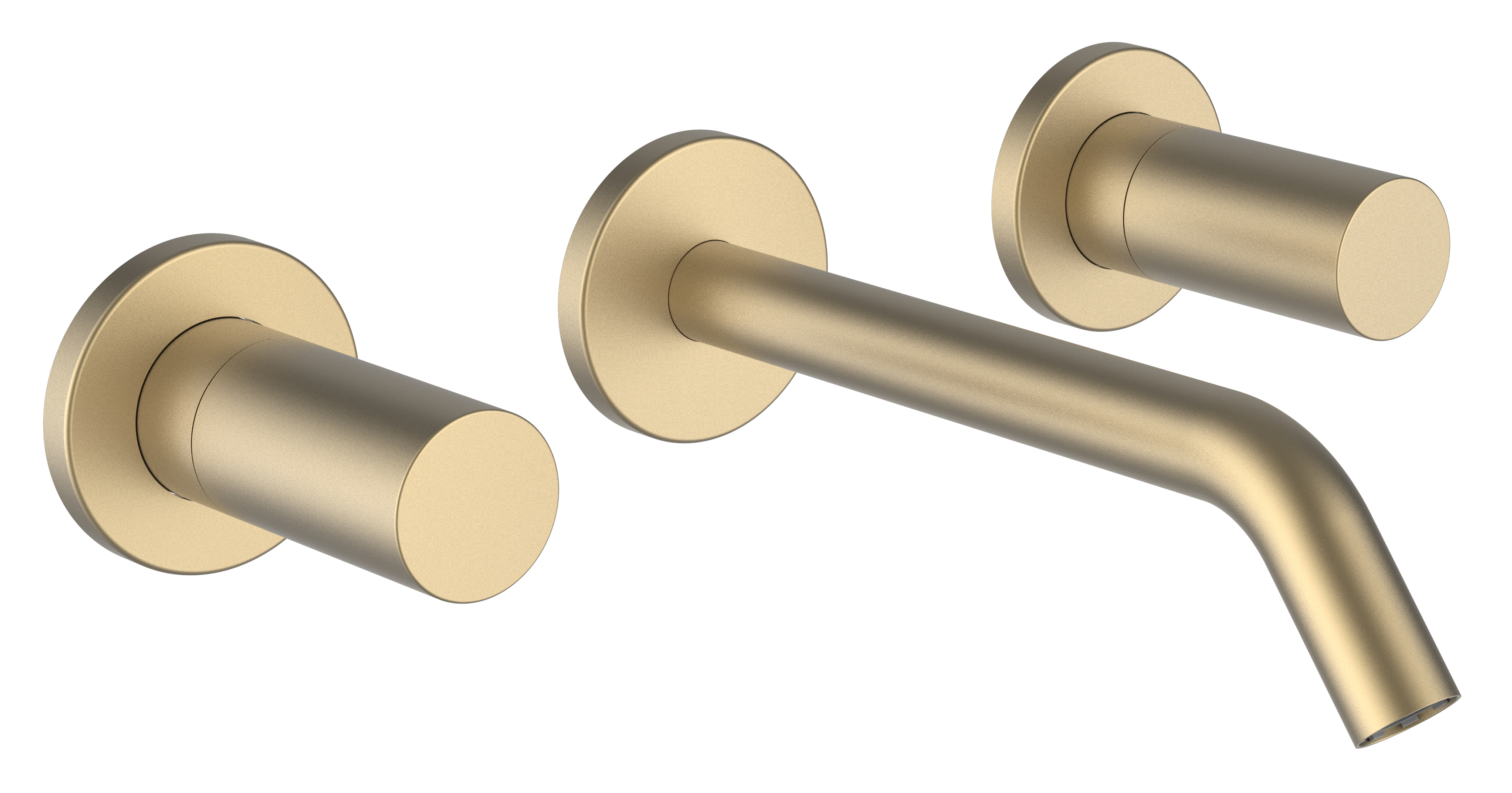 Laufen Kartell bateria umywalkowa podtynkowa złota H3123360831201