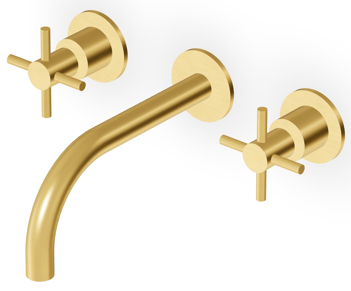 Zucchetti Helm bateria umywalkowa podtynkowa złota ZHM760.XP41