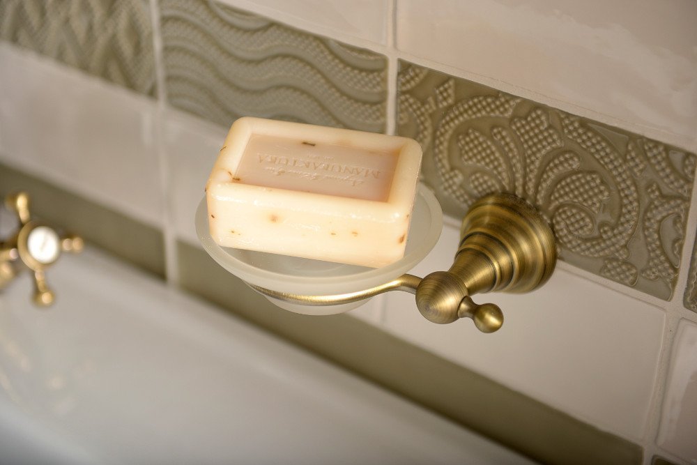 Sapho Diamond mydelniczka brąz/szkło bezbarwne 1318-02