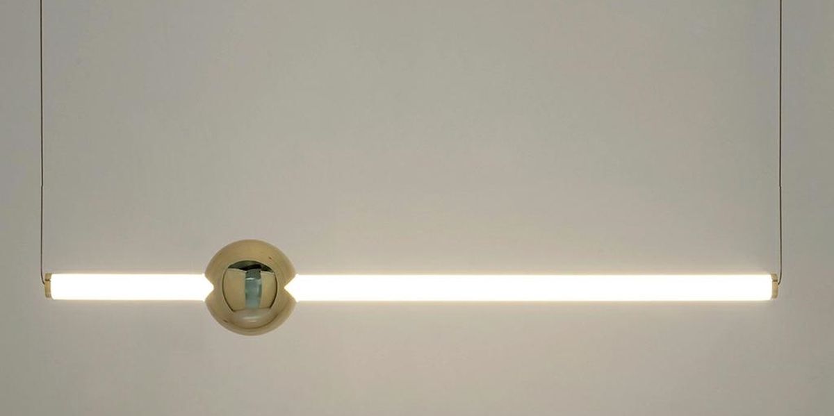 Moosee Libra lampa wisząca 1x10 W biała-złota MSE010100222