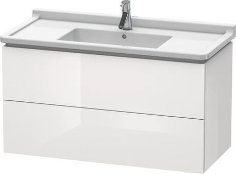 Duravit L-Cube szafka 102x46,9x55,8 cm podumywalkowa wisząca biała LC626602222