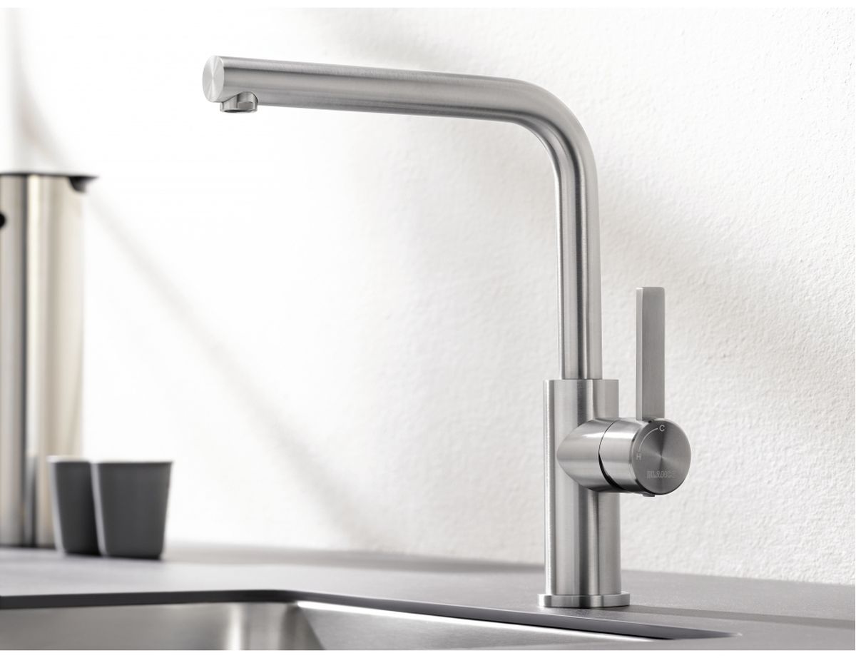 Blanco Lanora-F bateria kuchenna stojąca stal szczotkowana 526179