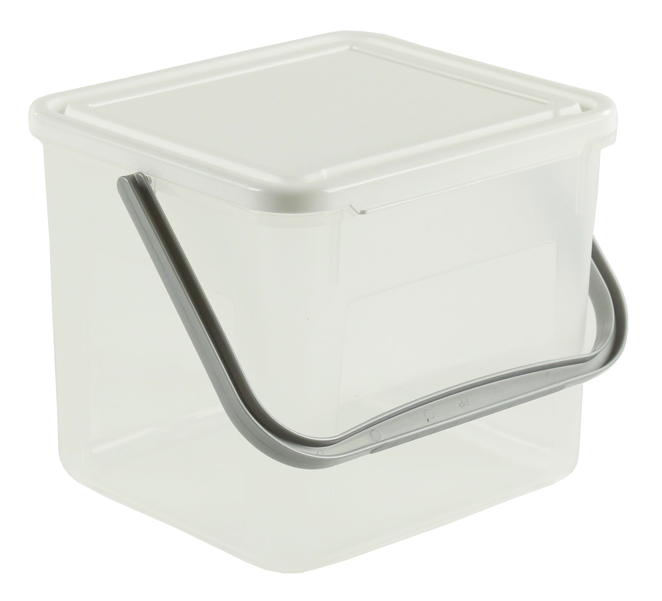 Rotho Basic pojemnik na proszek lub detergenty 4,5 l 3 kg biały/transparentny 1770201100RP