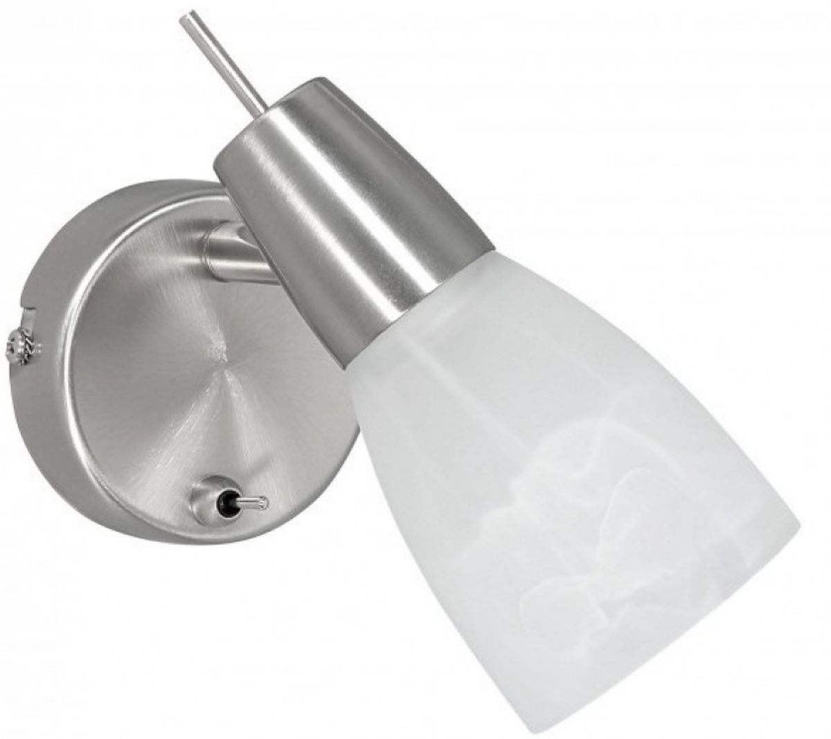 Just Light Julia kinkiet 1x4W stal/biały 11861-55