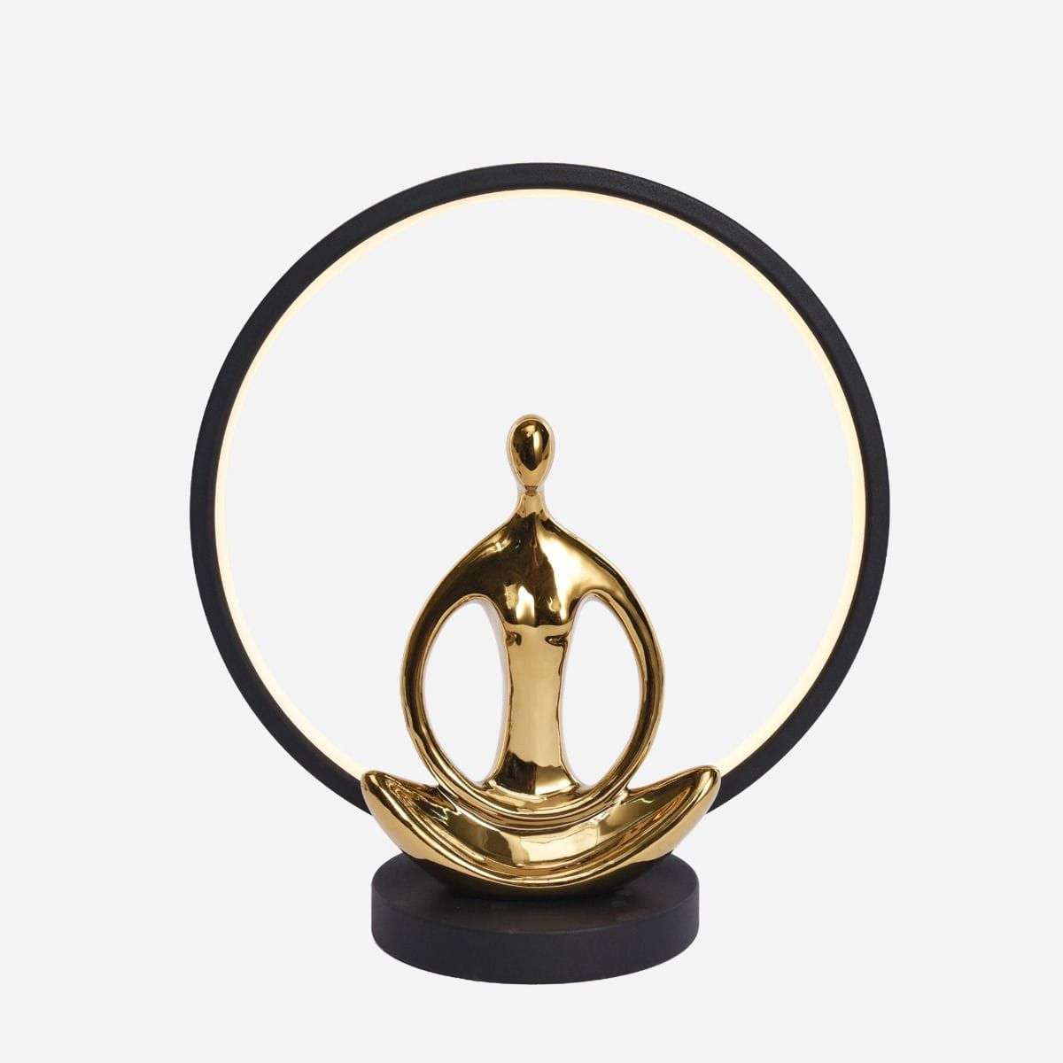 Zuma Line Yoga lampka nocna 1x4 W czarna-złota ED81F134U