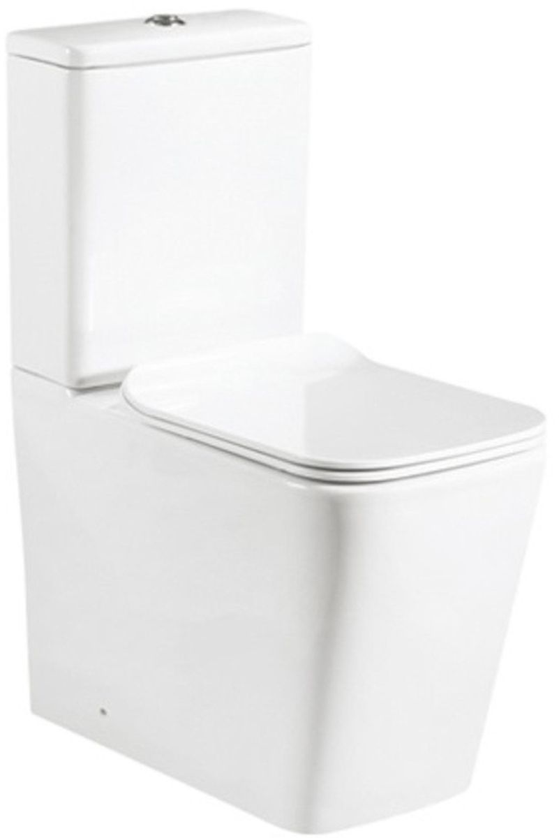 LaVita Tryton zestaw kompakt WC stojący biały połysk