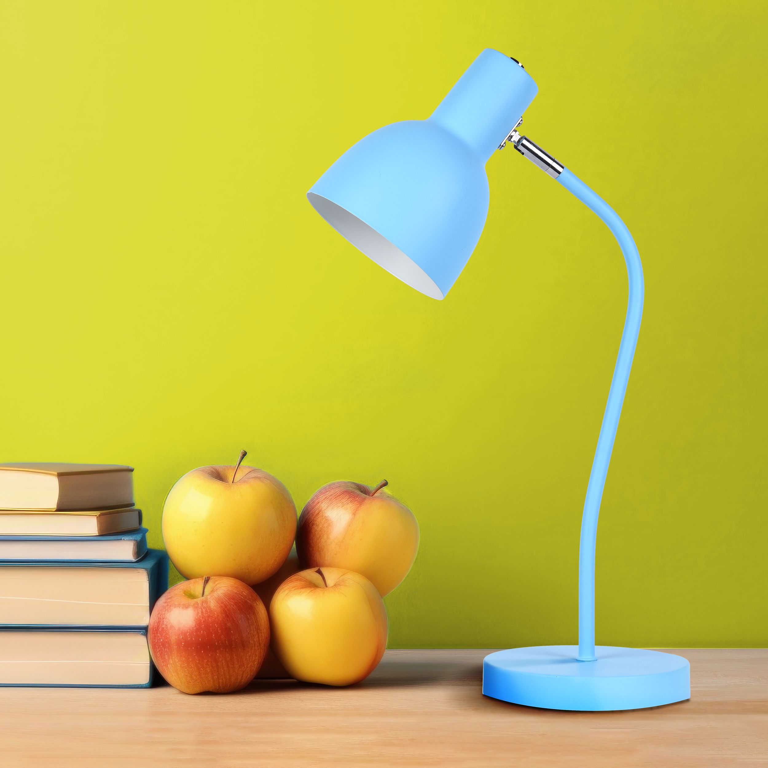 Goldlux Mimi lampa biurkowa 1x10 W niebieska 325174