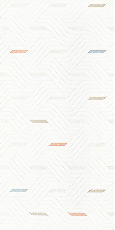 Paradyż Synergy dekor ścienny 30x60 cm inserto mix poler