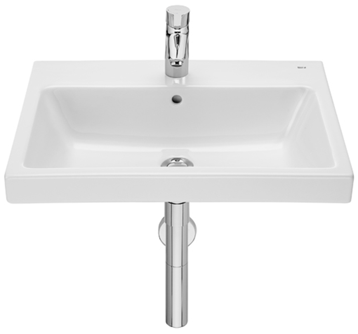 Roca Gap umywalka 60x46 cm prostokątna ścienna biała A3270M1000 - Wysyłka w 24h