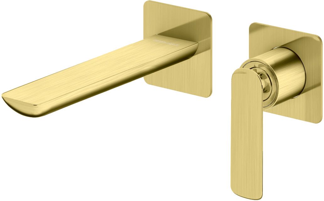Kohlman Experience Brushed Gold bateria umywalkowa podtynkowa złoty szczotkowany QW180EGDB