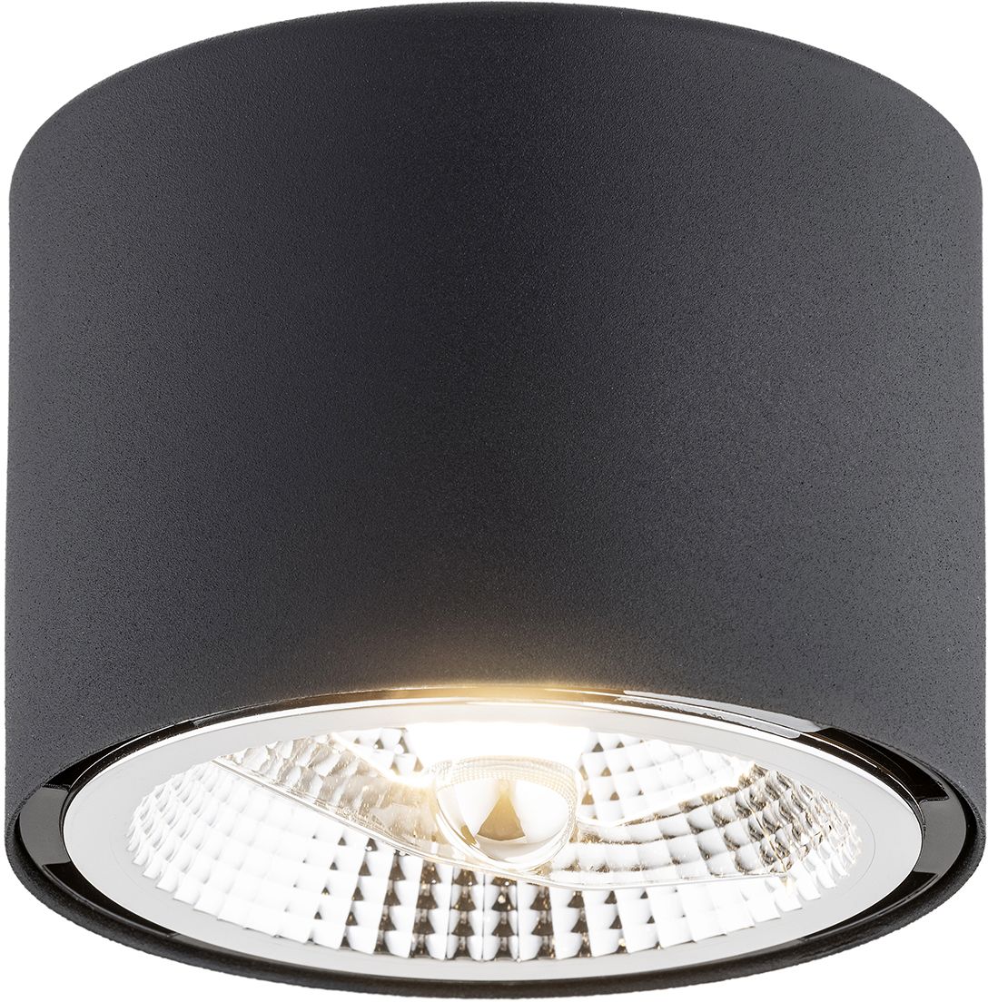 Argon Clevland lampa podsufitowa 1x12W czarny 4691BZ - Wysyłka w 24h