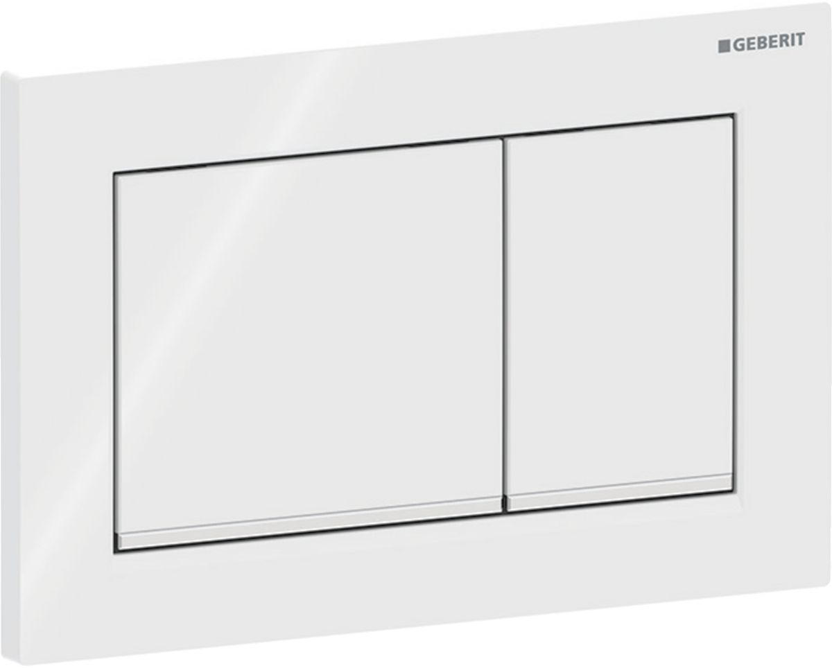 Geberit Omega20 przycisk spłukujący do WC biały 115.080.01.1 - Wysyłka w 24h