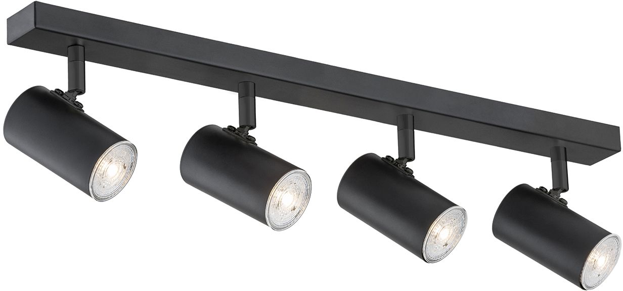 Argon Otto lampa podsufitowa 4x5W czarny struktura 1845